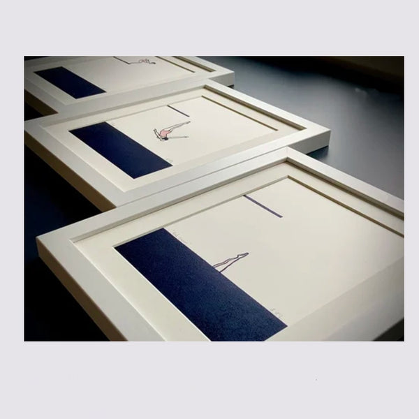 NEW! 9" Be Brave, Dive In and Swim" Prints