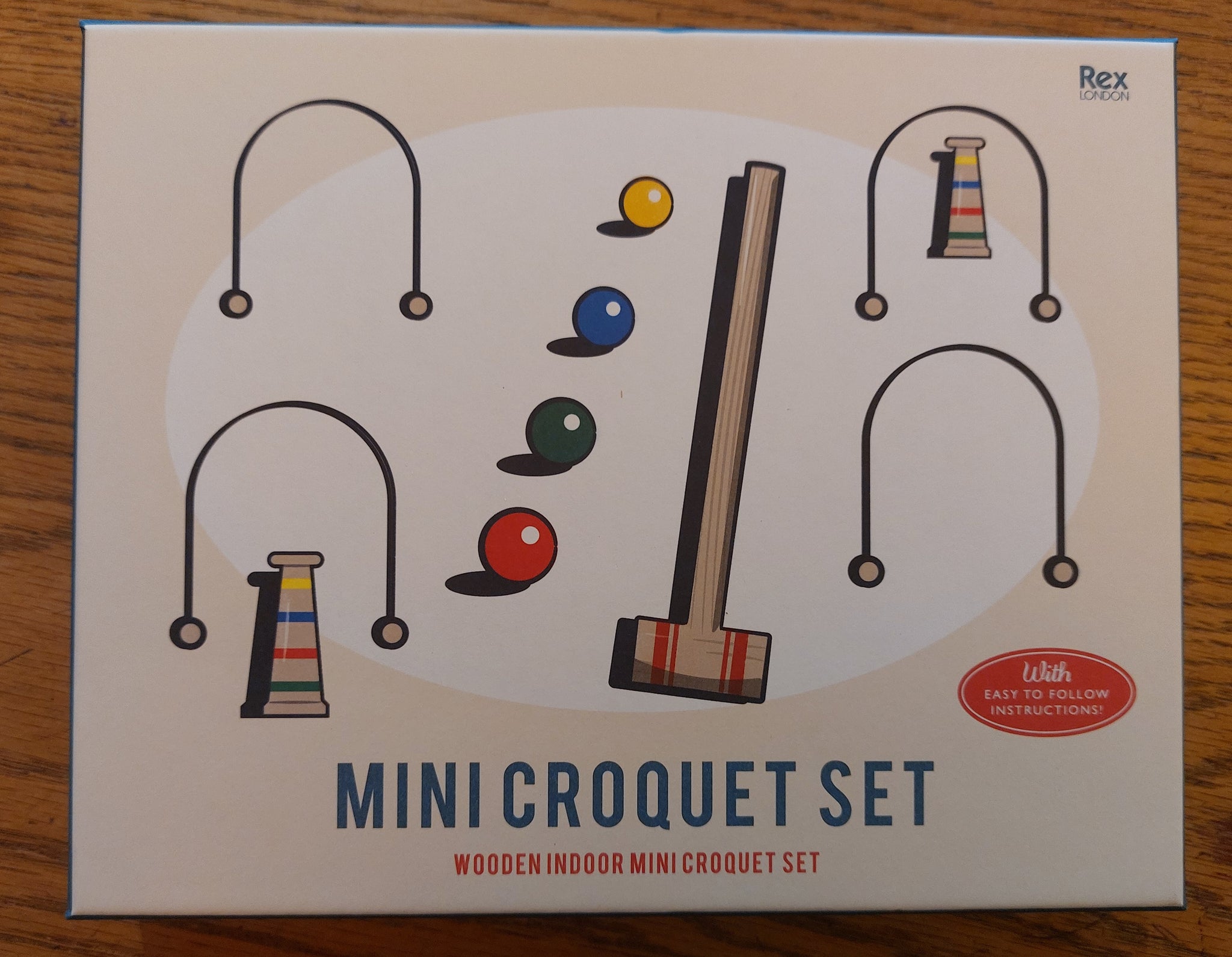 NEW! Mini Croquet Set