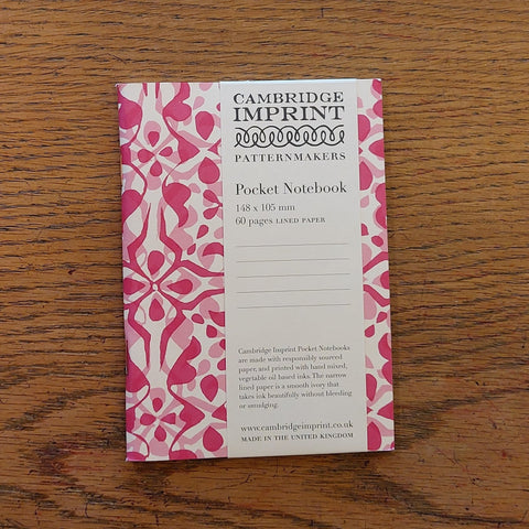 NEW! Pocket Notebook