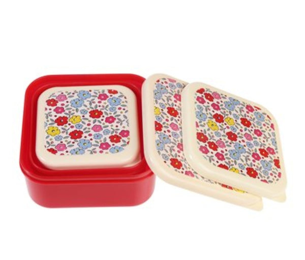 Pretty Flowers Snack Boxes
