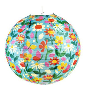 Paper Lampshade - Butterfly Garden