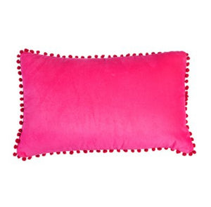 Pom Pom Cushion - Pink