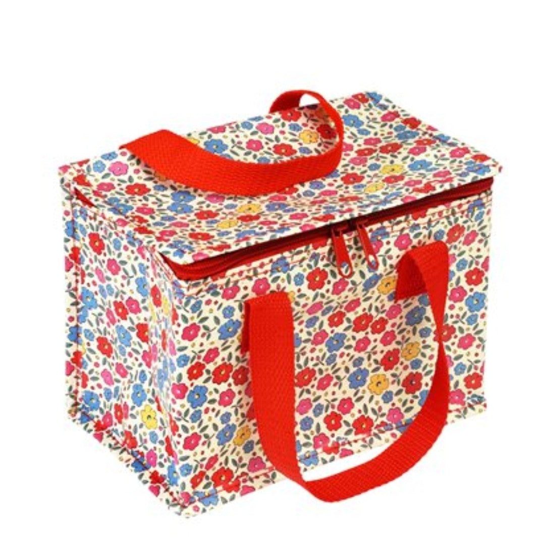 Insulated Lunch Bag - Flowers