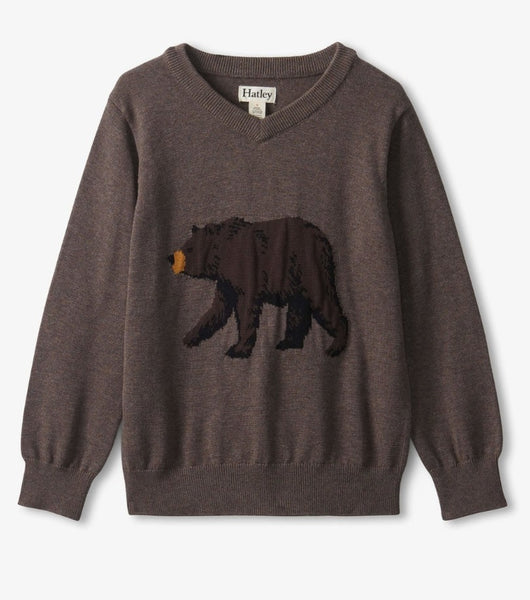 NEW! Hatley Brown Bear Sweater