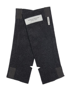 NEW! Henriette Steffensen Wrist Warmers- Soft Black