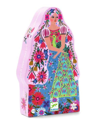 NEW! Jigsaw Puzzle - The Princess and her Peacock