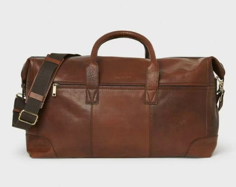 Leather Weekend Holdall