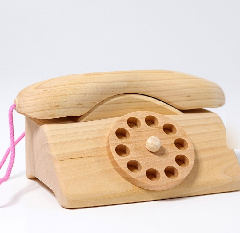 NEW! Wooden Telephone