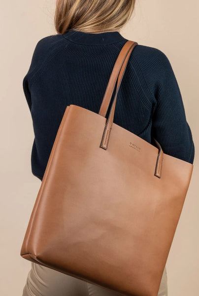 NEW! Apple Leather Tote Bag