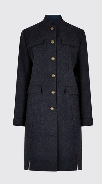 Dubarry Coolepark Tweed Coat - Navy