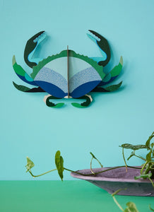 NEW! Wall Art - Aquamarine Crab
