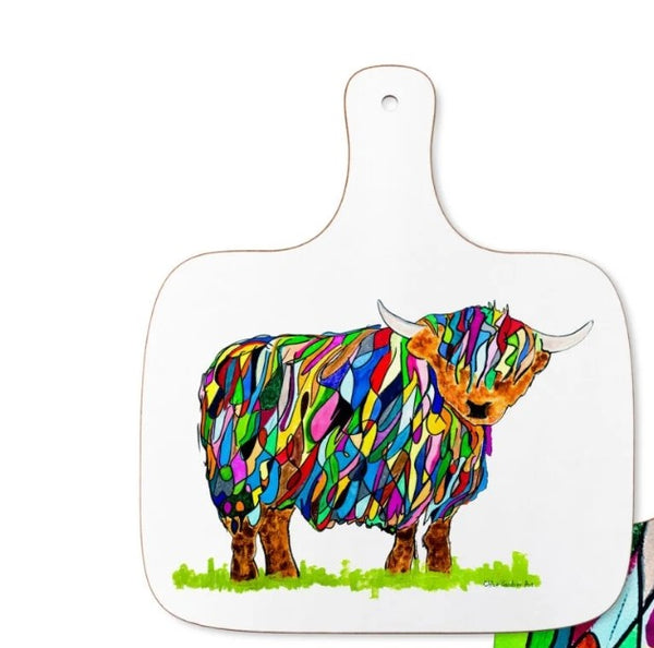 NEW! Highland Cow Chopping Board