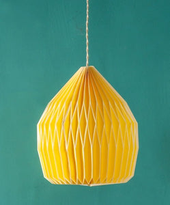 NEW! Paper Lampshade- Yellow