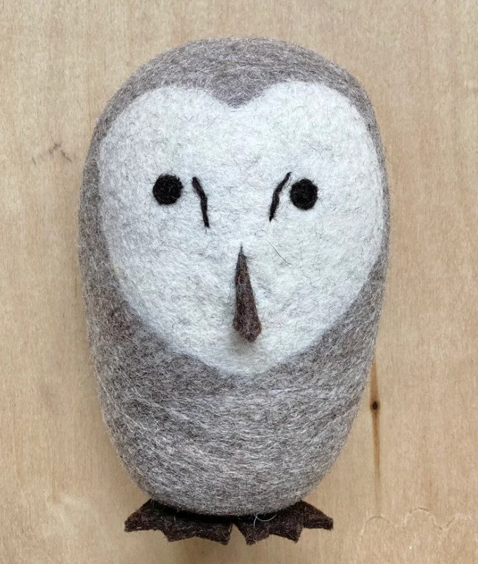 NEW! Felt Barn Owl