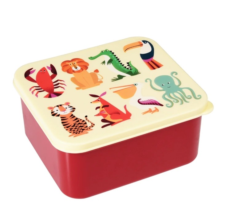 NEW! Lunch Box - Colourful Creatures