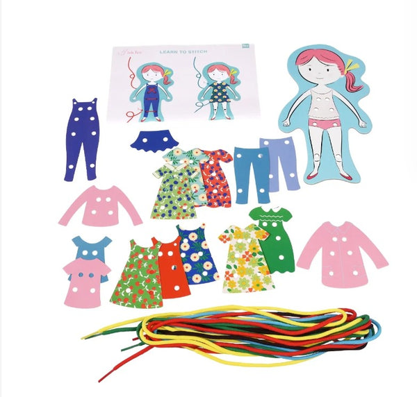 NEW! Learn to Stitch Dress-Up Dolly