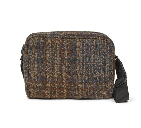 NEW!  Woolen Check Boxy Bag