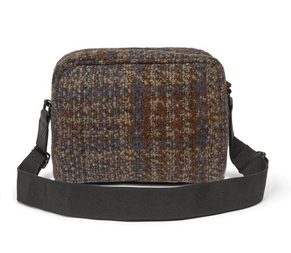 NEW!  Woolen Check Boxy Bag