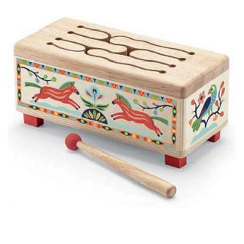 NEW! Traditional Wooden Drum