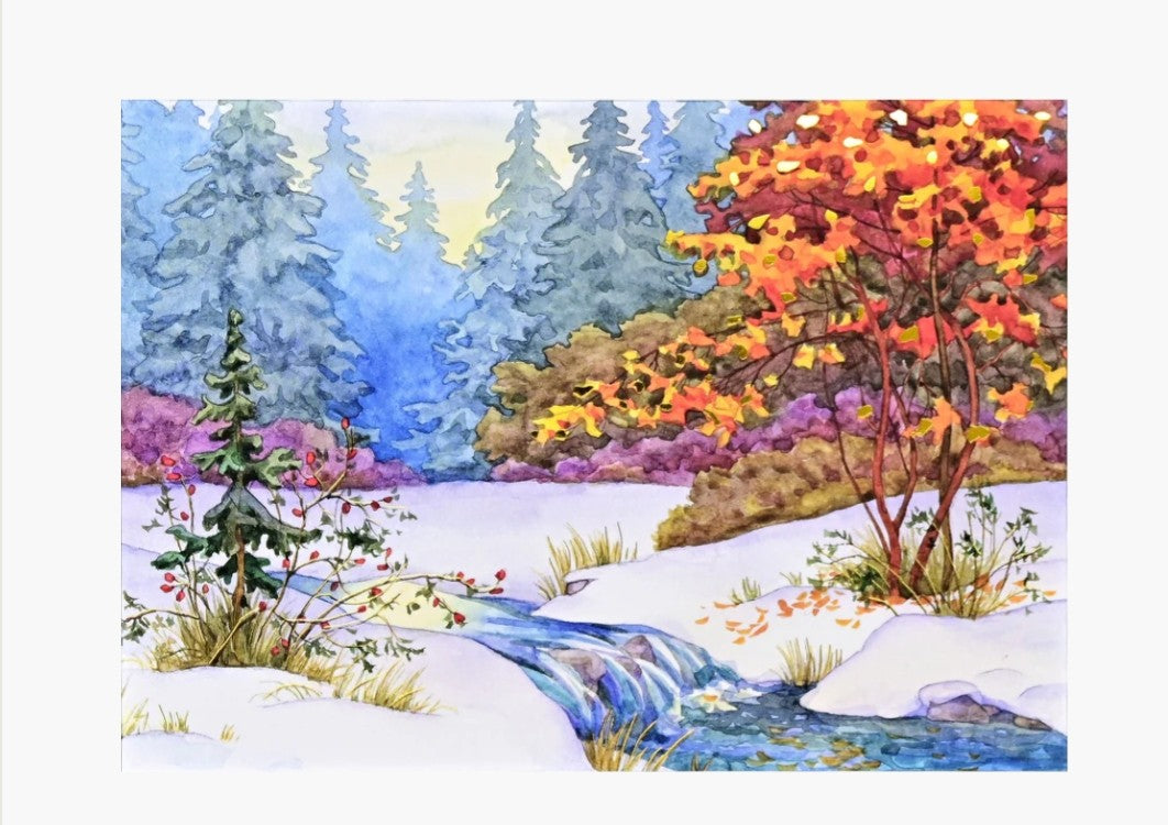 NEW! Christmas Cards- Winter Tapestry