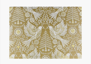 NEW! Christmas Cards - Golden Doves