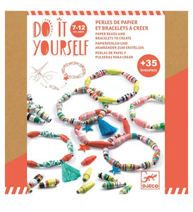 NEW!  Do It Yourself- Paper Beads & Bracelets