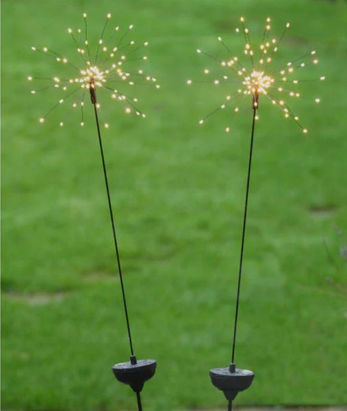 NEW! Solar Starburst Outdoor Stake Light