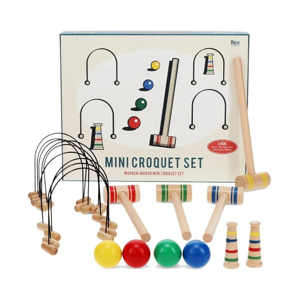 NEW! Mini Croquet Set