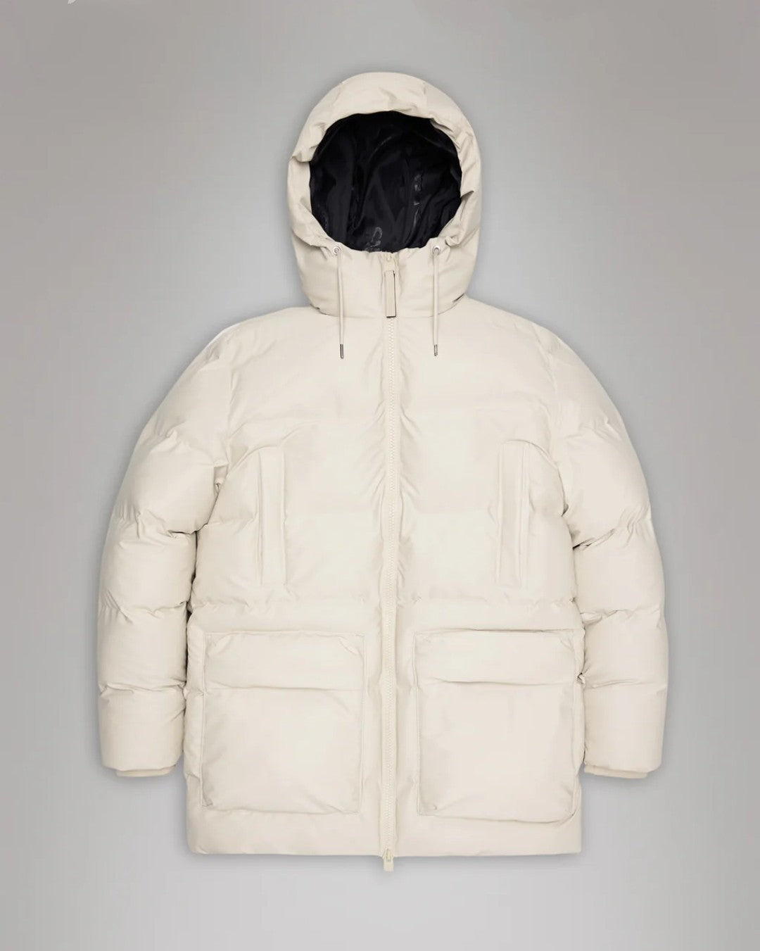 NEW! RAINS Long Puffer Jacket - Dune