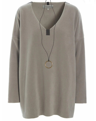 NEW! Henriette Steffensen Top with Necklace- Elephant