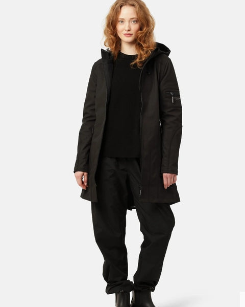 Ilse Jacobsen 3/4 Raincoat - Black