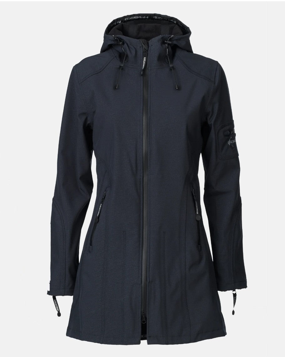 NEW! Ilse Jacobsen 3/4 Raincoat- Indigo