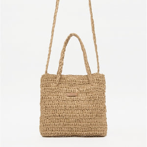 NEW! Raffia Soulder Bag