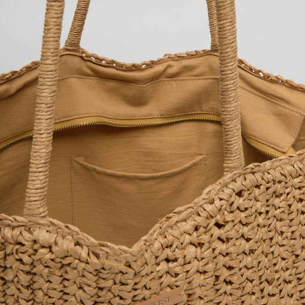 NEW! Raffia Shopper