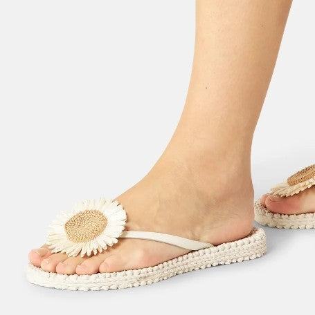 NEW! Ilse Jacobsen Flip-Flop - Cream