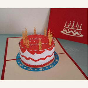 Pop Up Cards - Birthday Cake