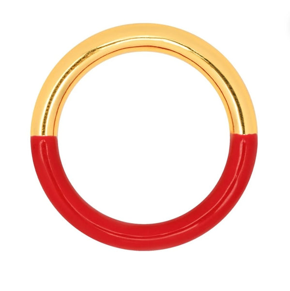 NEW! Double Colour Ring - Red