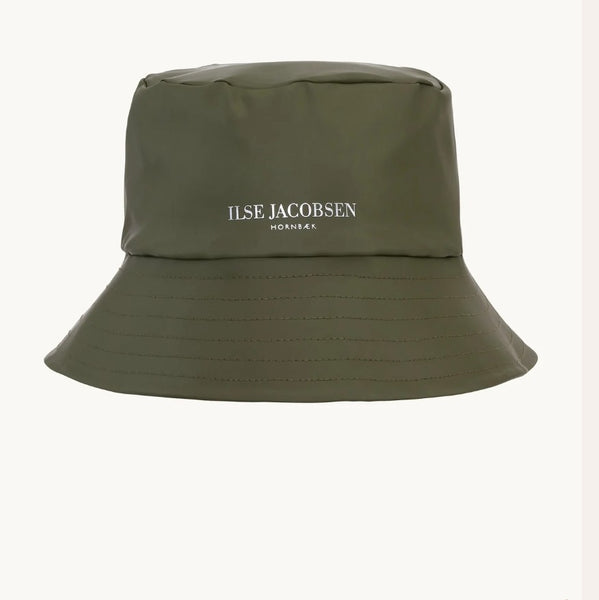 NEW! Ilse Jacobsen Rain Hat -  Army Green