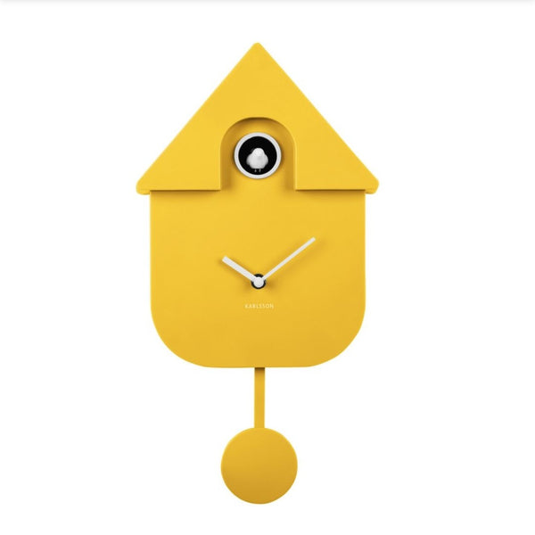 NEW! Cukoo Clock - Yellow
