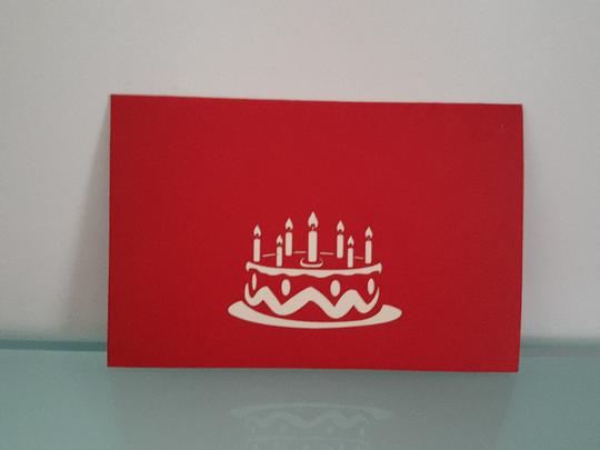 Pop Up Cards - Birthday Cake