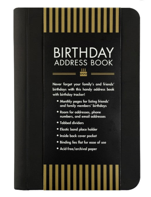 Birthday Address Book
