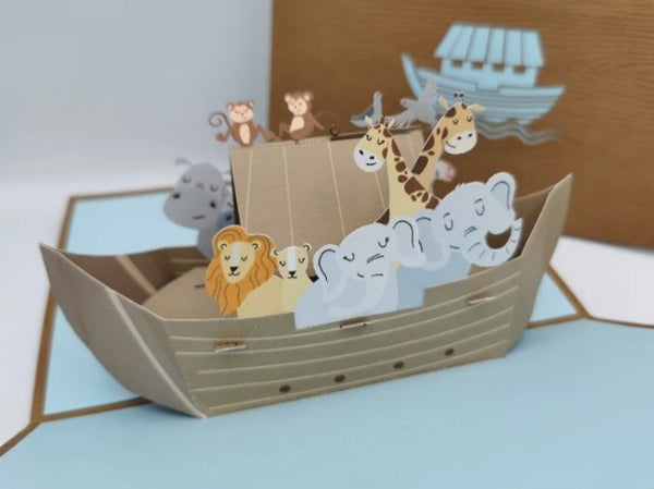 NEW!Pop Up Cards - Noahs Ark