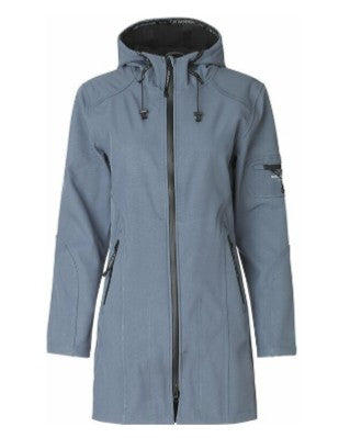Ilse Jacobsen Raincoat 07-  Blue Greyness