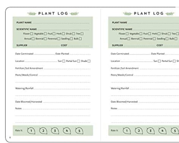 NEW! The Gardener's Logbook