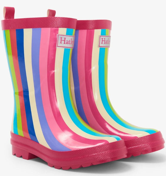 Hatley Rainbow Stripes Boots
