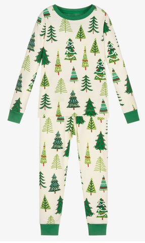 Hatley Glow in the Dark Christmas Tree Pyjamas - TO CLEAR!